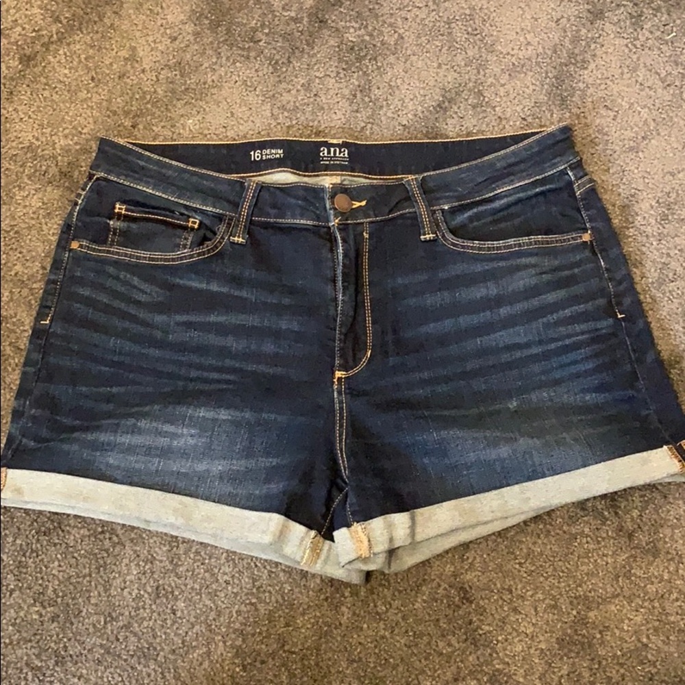 a.n.a denim shorts